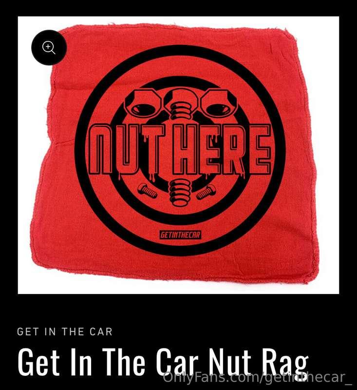 I made you guys a special “nut” rag to clean up with! Now av..