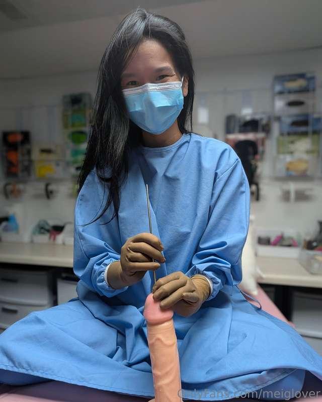 Hold still, this won't hurt a bit 😘