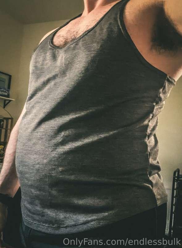 I think my workout clothes are getting more snug every time ..