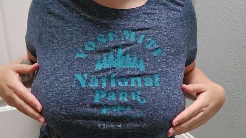 Braless Shirt Scratching ASMR