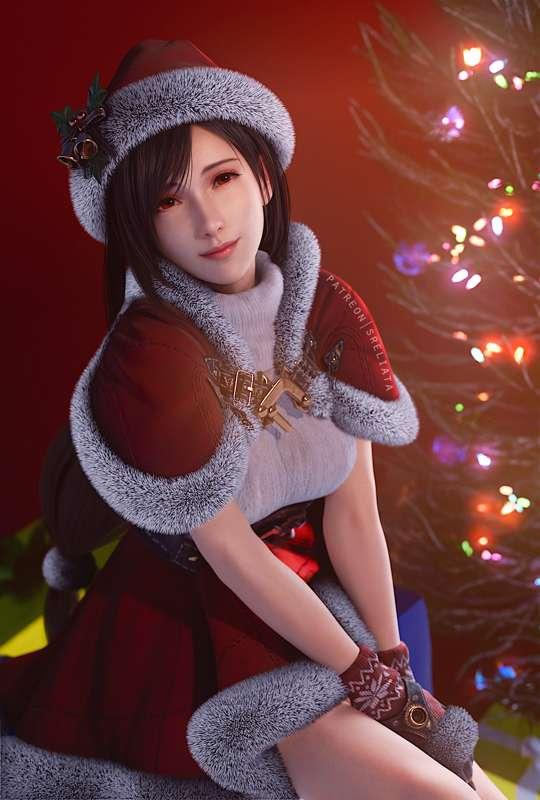 Christmas Tifa - 4K