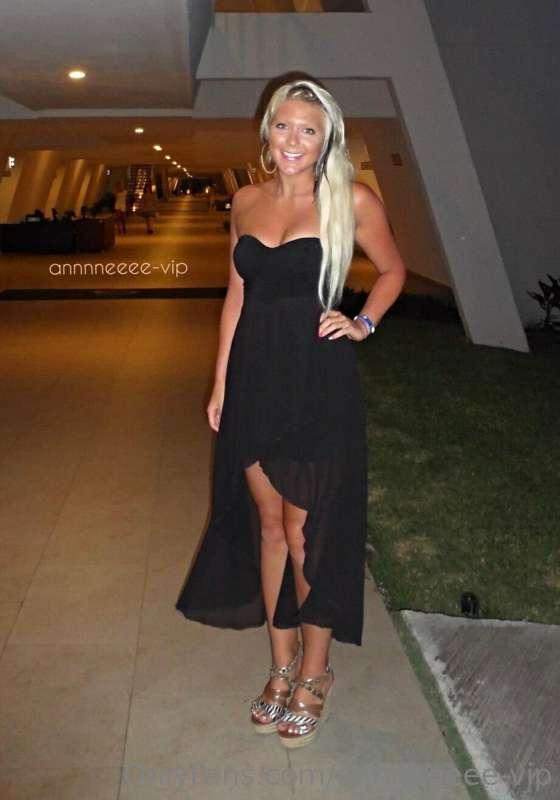 Probably one of the last times I ever wore a dress out… 2012..