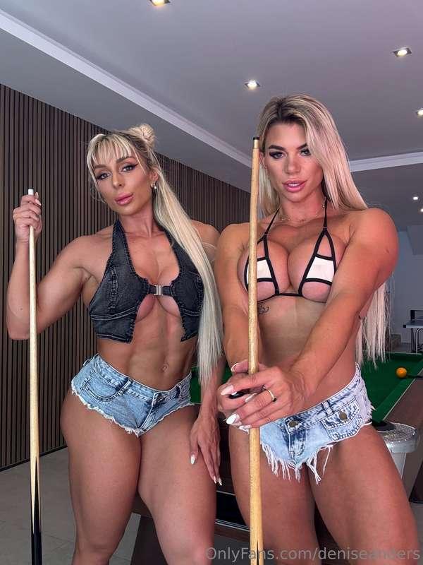 🔞 Double Strapon Pegging Domination by 2 Muscle Goddesses!He..