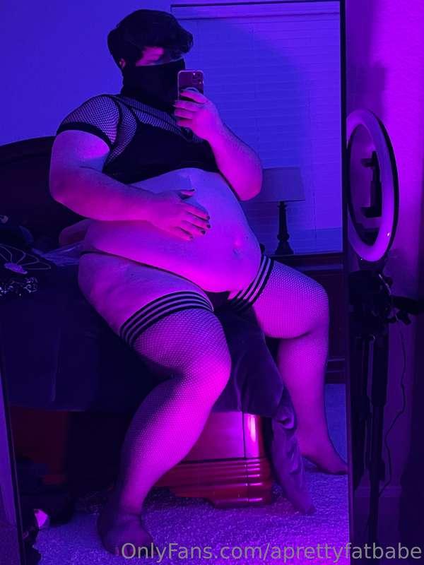 The future is fat 🖤💜🖤💜