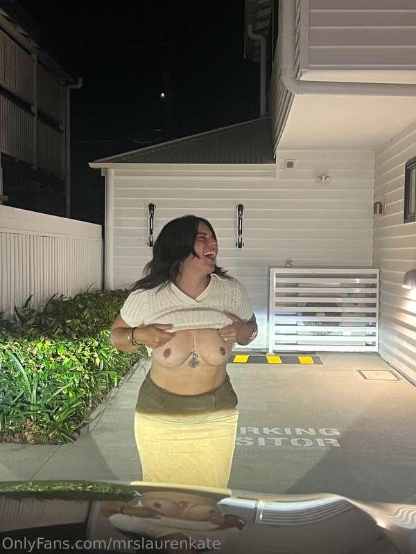 After dinner flash 😈