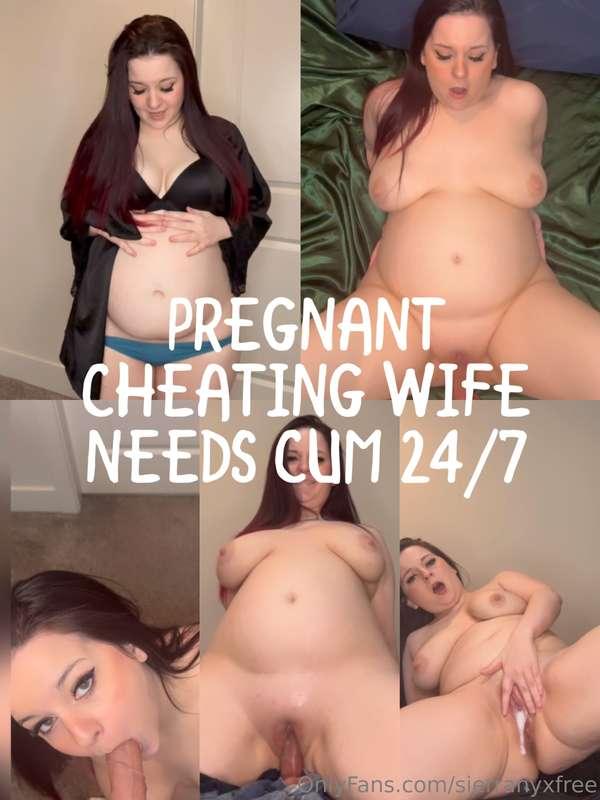 Cheating wife is 4 months pregnant and it’s her side pieces ..