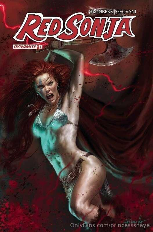 Tuesday throw back pic, red sonja! 