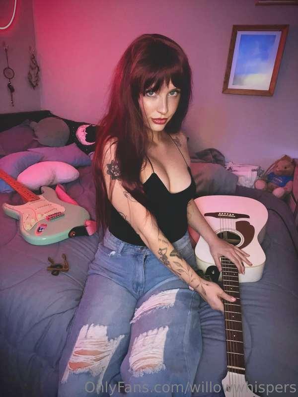 You are the melody I can't stop strumming on my guitar 💘 Is ..
