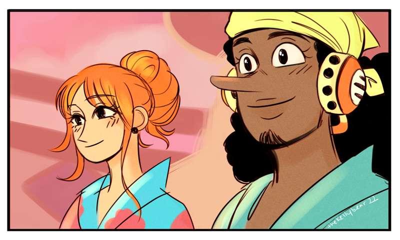 Usopp & Nami Wano screen redraw!