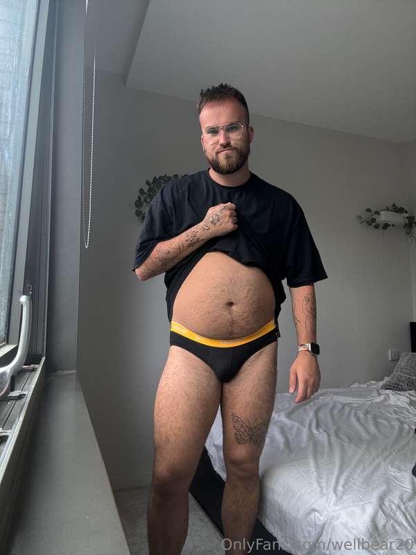 How long until I can’t see the yellow waistband at all?!