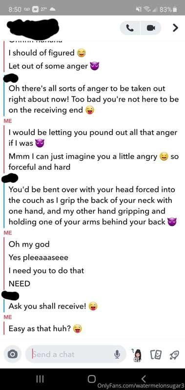 @stlcity91nch  telling me exactly what I like to hear 🤤🥵Janu..