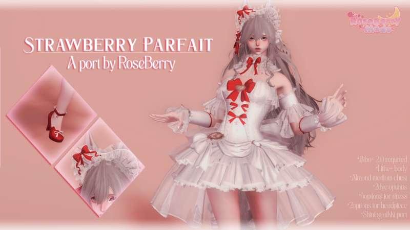 [Outfit] Strawberry Parfait
