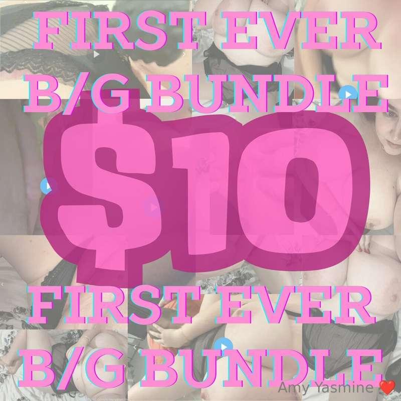 FIRST EVER B/G BUNDLEI am a FILTHY fucking slut for dick! 😋D..