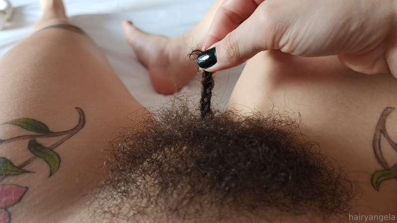 The first braid of my pussy 😌