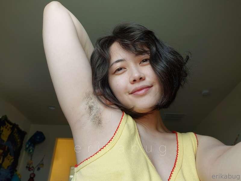 good morning! i was planning on keeping my armpit hair until..
