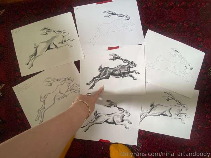 You never just draw it once! Practice makes perfect, so keep..