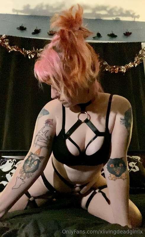 i love being in any sort of harness 💕