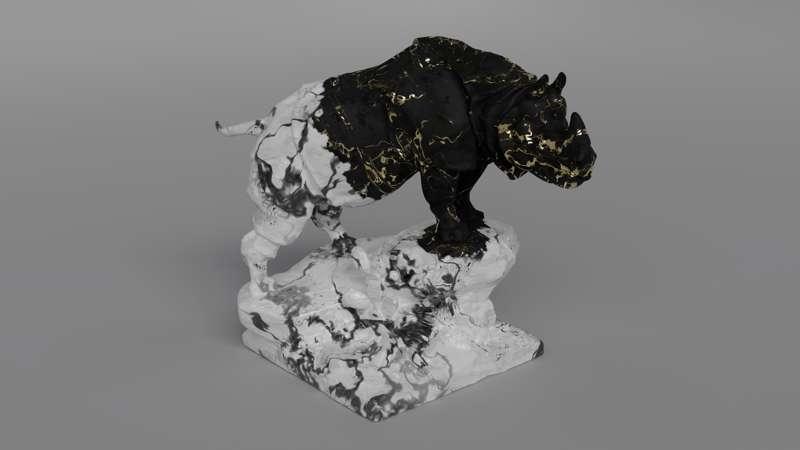 Material Growth Simulation