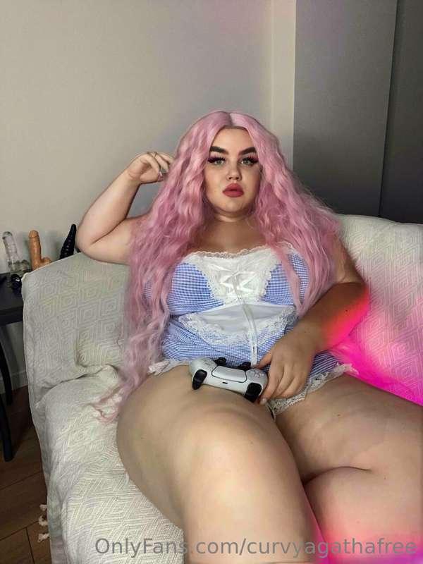 I'm so excited to be playing my favorite video games again! ..