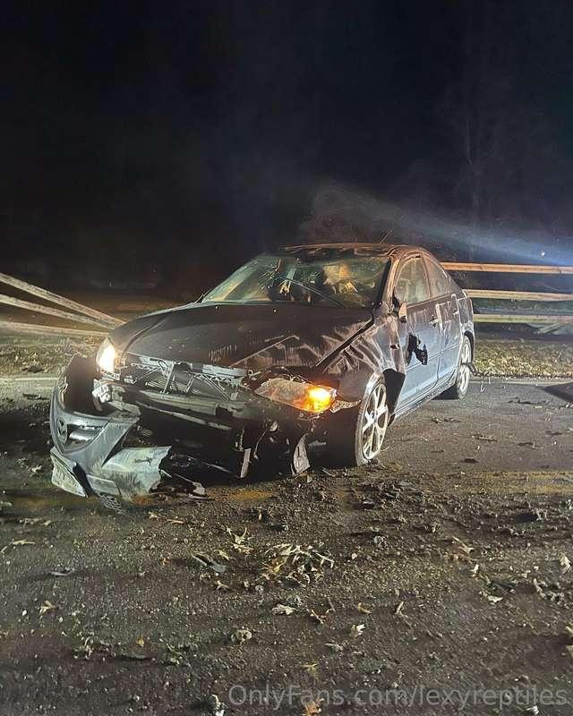 Almost died last night.. broken ankle , foot and rib. We fli..