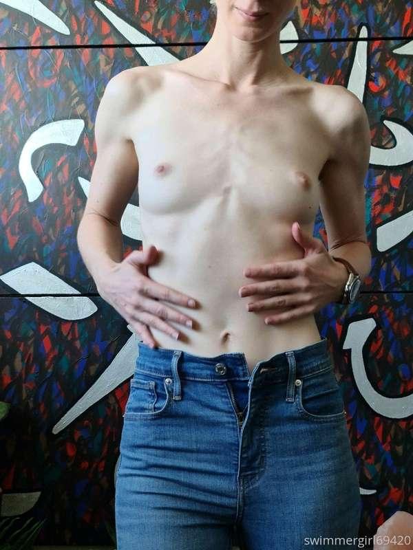 There's just something about tight fitting jeans I think. Th..