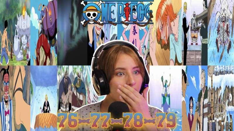 One Piece Episode 76 - 79 REACTION