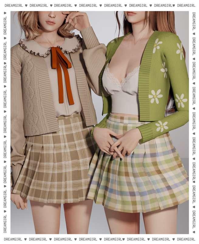 CABLE KNIT & FLOWER CARDIGANS
