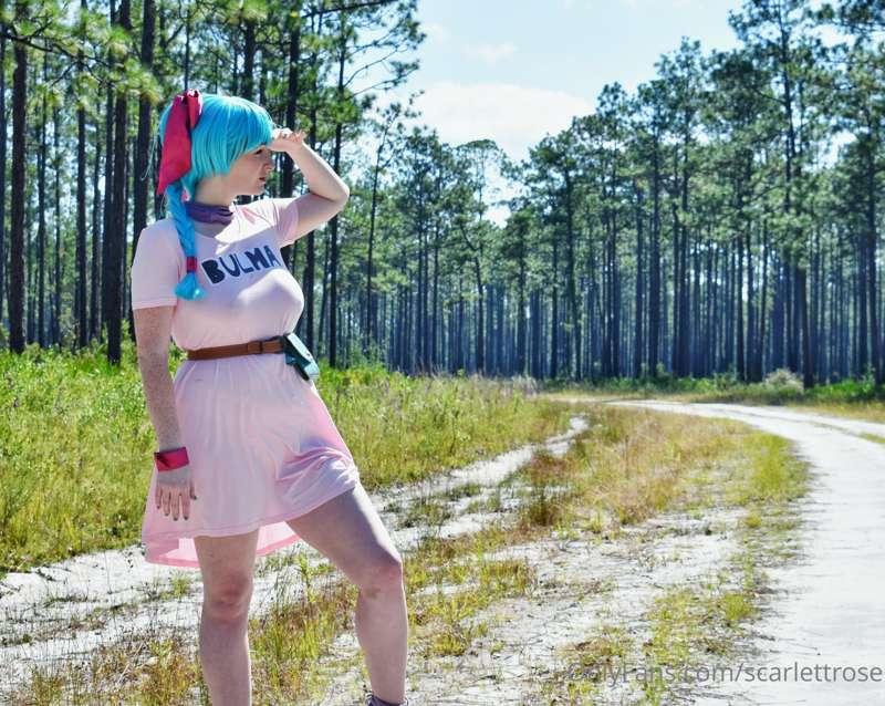 Throwback to my Dragonball Bulma Cosplay!!!