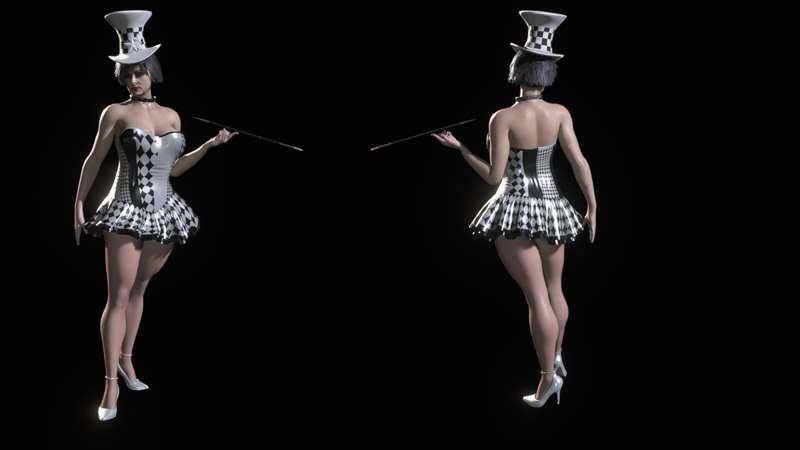 Dimitrescu Halloween witch outfit