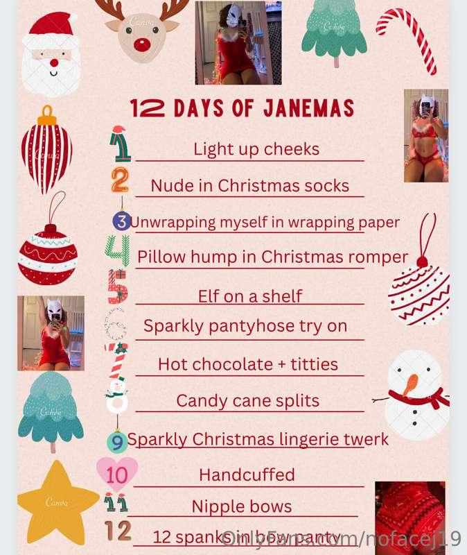 12 Days of Janemas begins tomorrow❤️Just want to have some C..