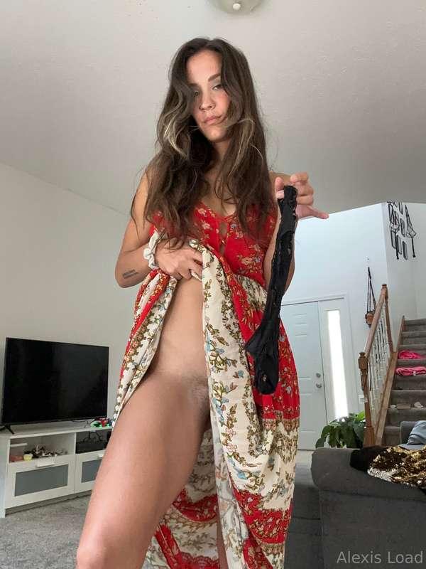 Don’t worry I took my panties off yesterday, sundresses are ..
