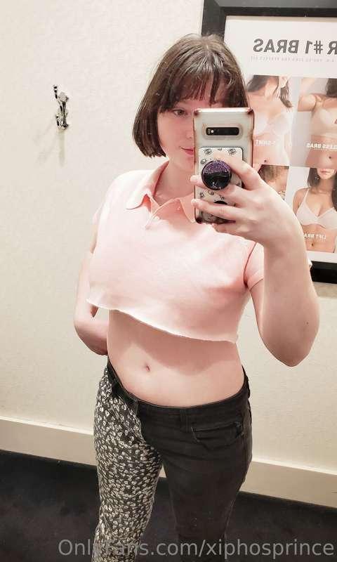 Time to try on some bras. Can we find something that can con..