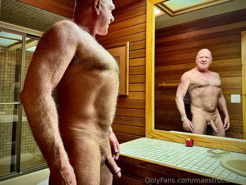 Just after sex.