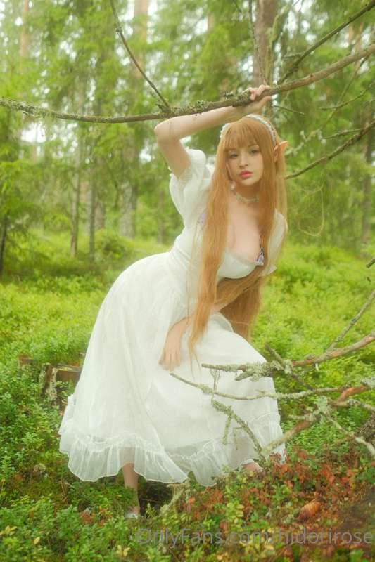This is Huldra! A spirit forest creature from Norwegian folk..