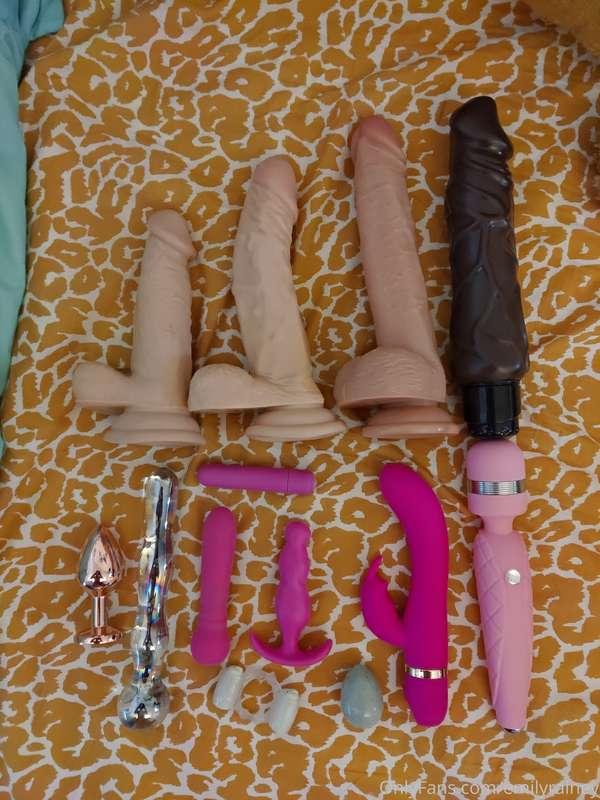 In case you're wondering what weapons I have in my arsenal 😁..