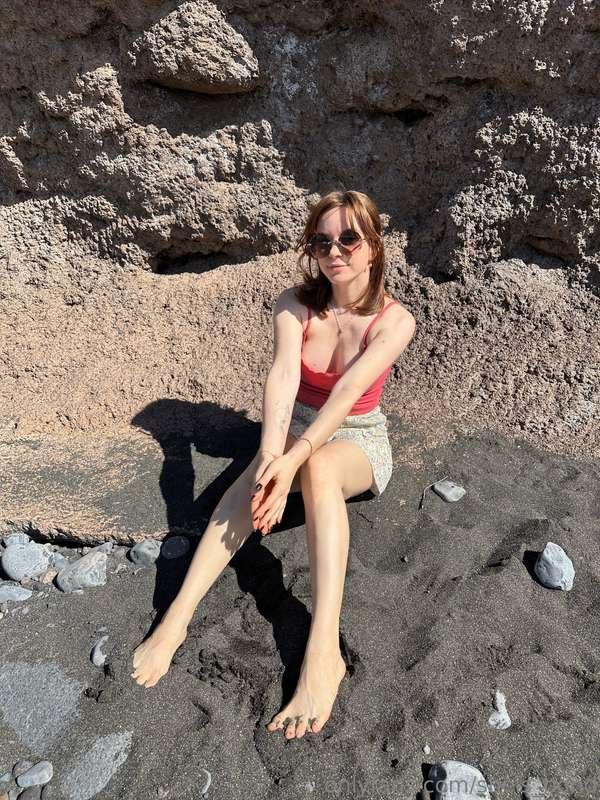 Would you like to know the history of why the sand is black?..