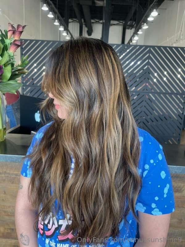 Went to get my hair done yesterday and I love it!😍