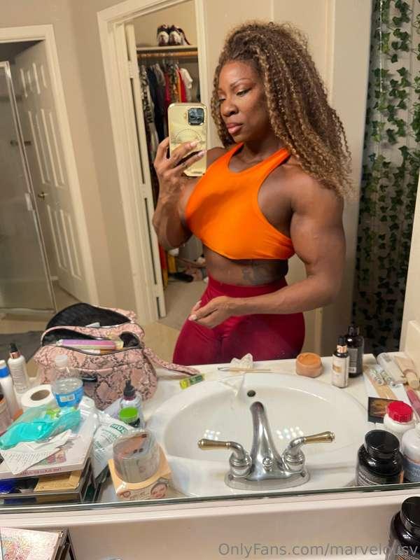 Are my arms bigger than yours?