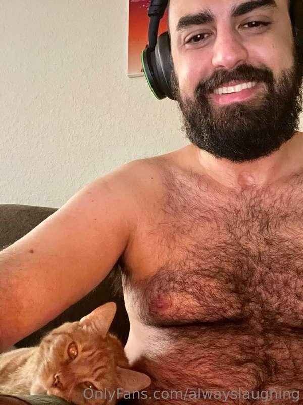Hanging out with my buddy watching @thedarkvoice