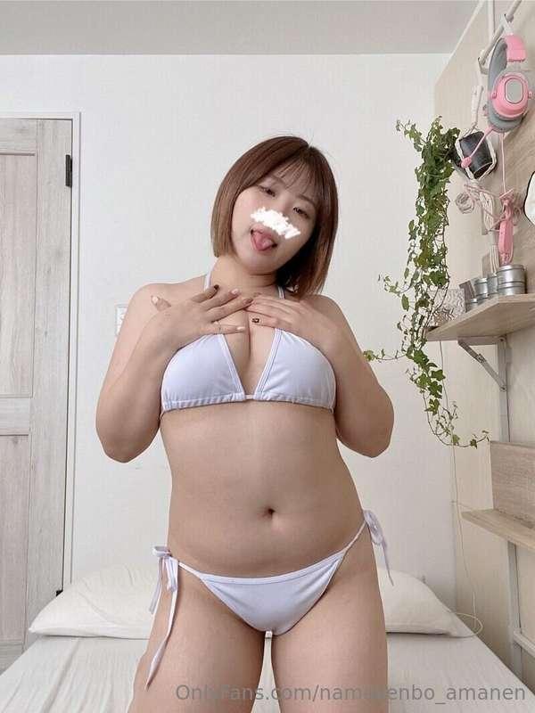 white bikini🤍without ❤️ stamps👉 @namakenbo_amanen2 