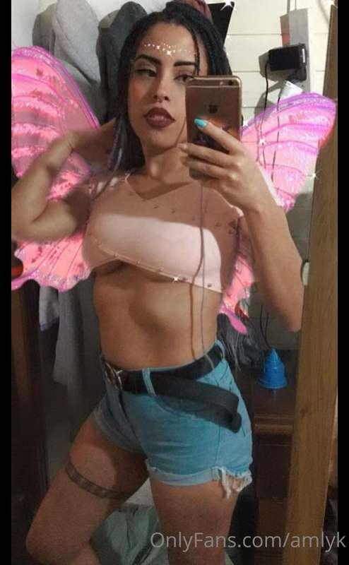 I am the fairy who comes to fulfill all your wishes.