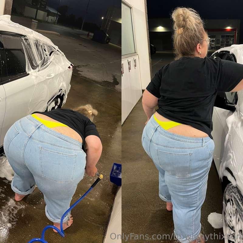 Let me know if you need your car washed. Comes with a happy ..