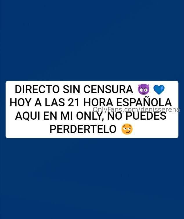 RECUERDA QUE HOY HAGO DIRECTO SIN CENSURA Y NO PUEDES PERDER..