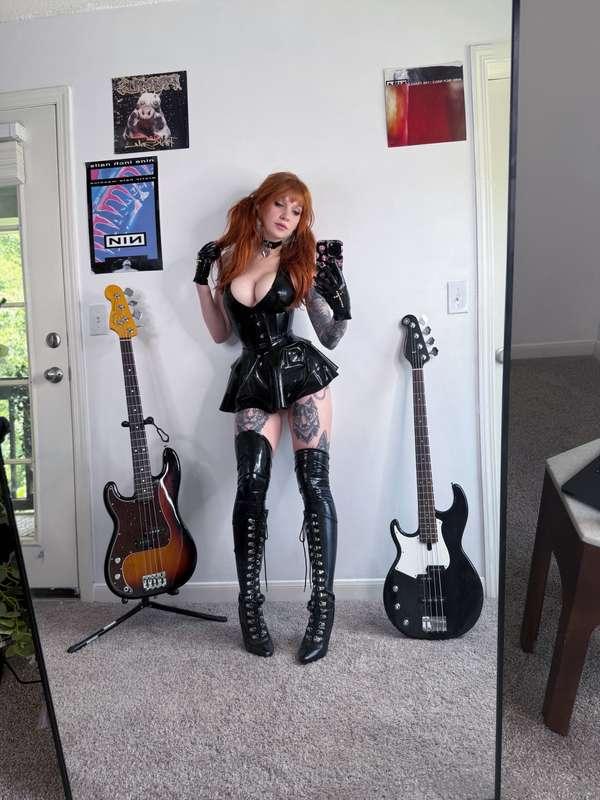 So much latex today. Got lotsa new stuff for yall coming soo..