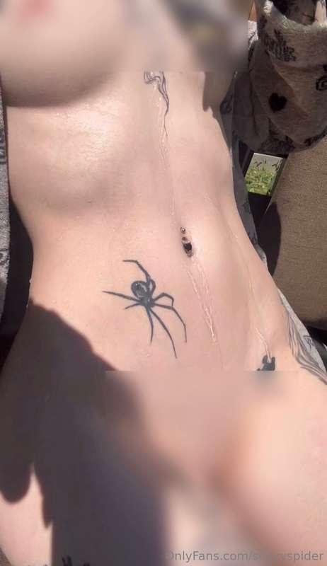 pouring water on my body on a sunny day in my backyard!! i j..