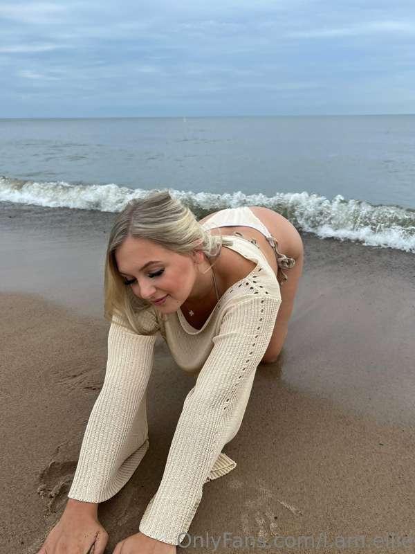 Life's a beach, and I'm just playing in the sand