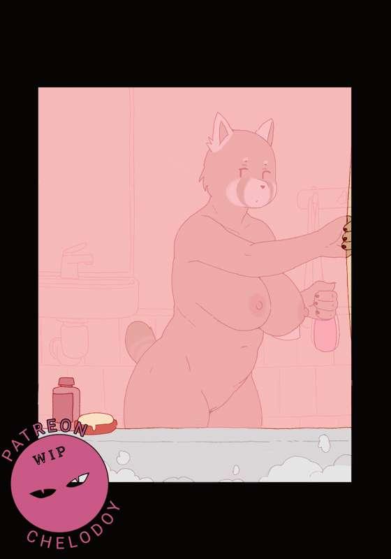 42 frames of ANIMATION line art done!