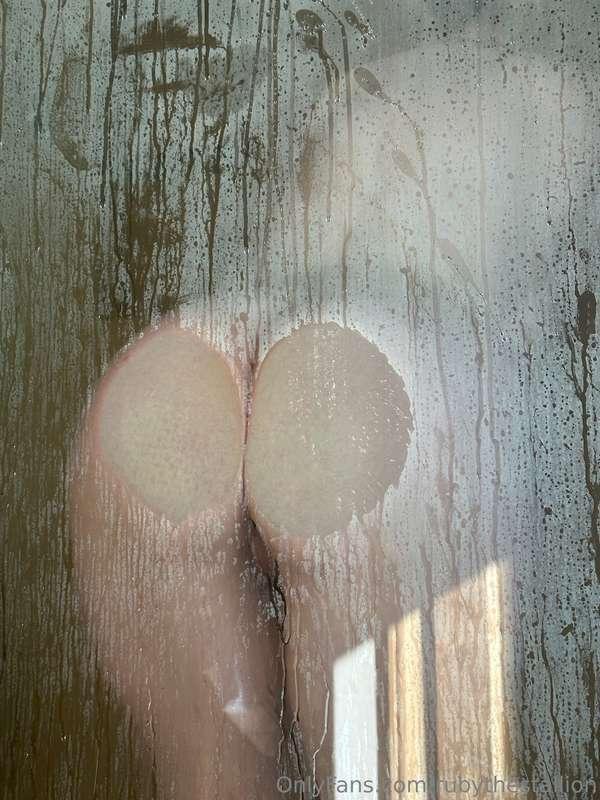 when the shower is big enough for two >>>