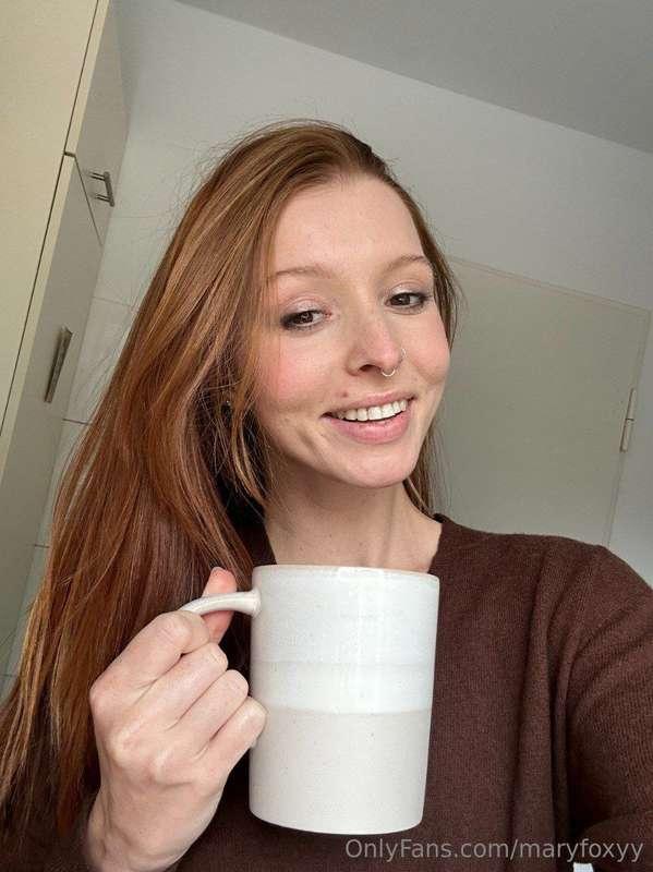 The morning begins with little joys…A cup of aromatic coffee..