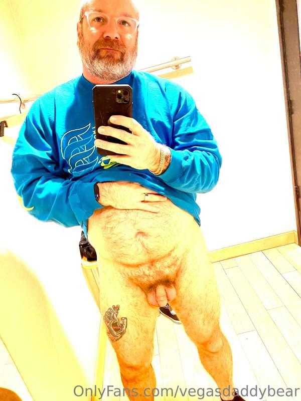 Dressing room softie 🍆